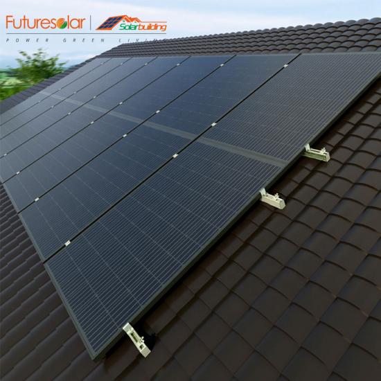 Futuresolar black solar panels half-cell 400w-450w mono crystalline solar panel 