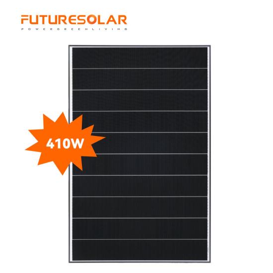 China Factory Supply PV Module Full Black 390W 400W 410W Shingled Solar Panels 